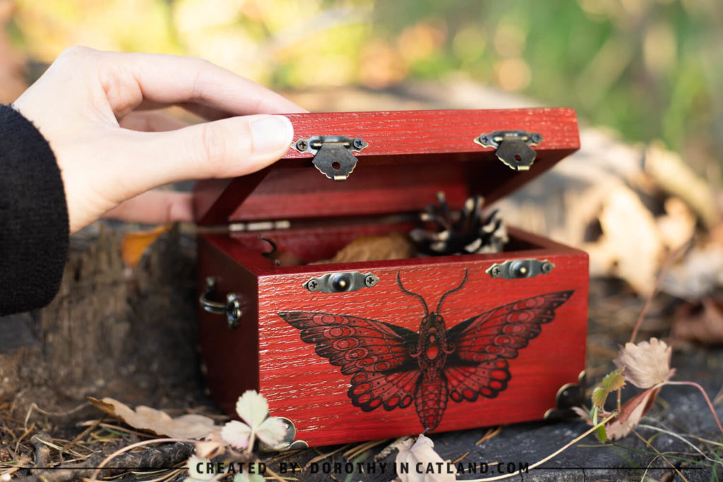 Dorothy in Catland - small treasure box - szkatułka na prezent