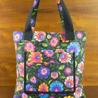 Dorothy in Catland - women floral bag