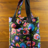 Dorothy in Catland - women floral bag