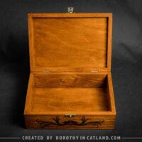 Dorothy-in-Catland-brown-box-with-red-moth