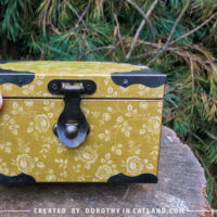 Dorothy-in-Catland-Lovely box with a flower pattern