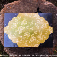 Dorothy-in-Catland-Lovely box with a flower pattern - Urocza szkatułka z wzorem kwiatów