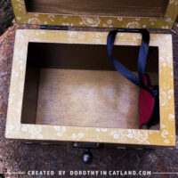 Dorothy-in-Catland-Lovely box with a flower pattern