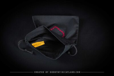 Dorothy in Catland - Woreczek prezentowy - Black reusable gift bag